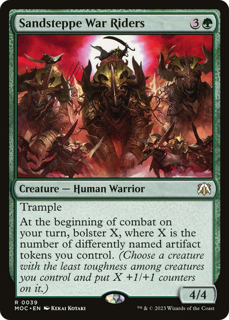 Sandsteppe War Riders (39) [March of the Machine Commander] - Deck Out Gaming