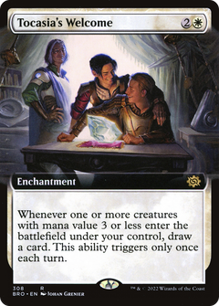 Tocasia's Welcome (Extended Art) (308) [The Brothers' War] foil - Deck Out Gaming