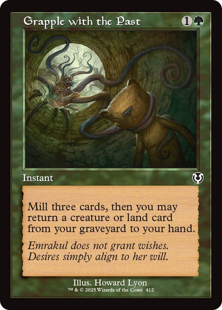 Grapple with the Past (Retro Frame) (412) [Innistrad Remastered] - Deck Out Gaming