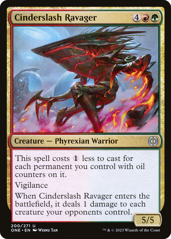 Cinderslash Ravager (200) [Phyrexia: All Will Be One] - Deck Out Gaming
