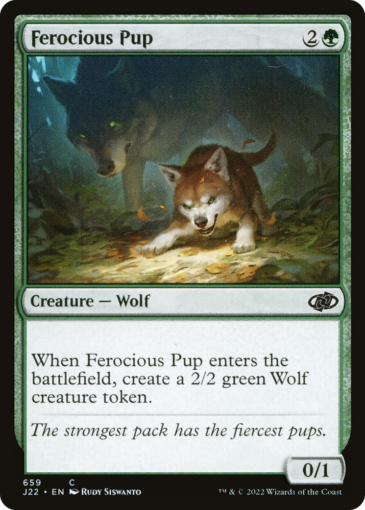 Ferocious Pup (659) [Jumpstart 2022] - Deck Out Gaming