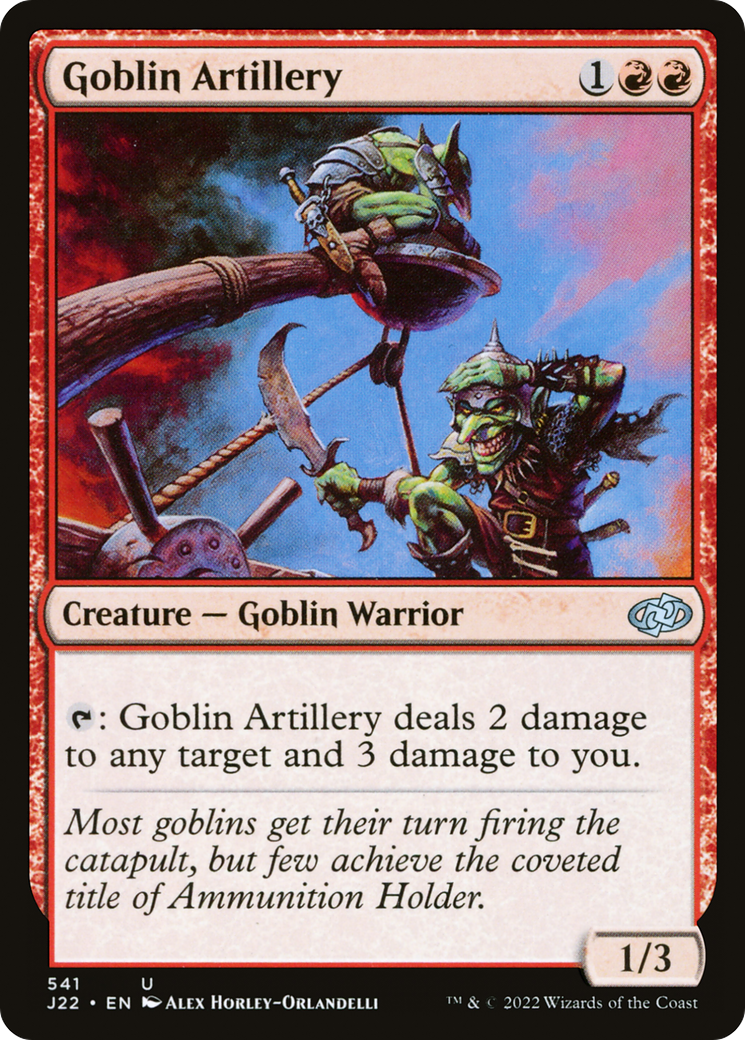 Goblin Artillery (541) [Jumpstart 2022] - Deck Out Gaming