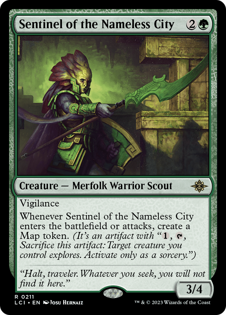 Sentinel of the Nameless City (211) [The Lost Caverns of Ixalan] foil - Deck Out Gaming