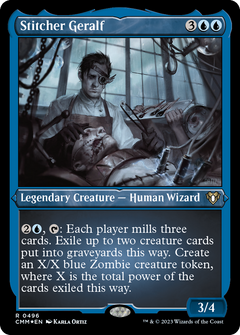 Stitcher Geralf (496) [Commander Masters] etched - Deck Out Gaming