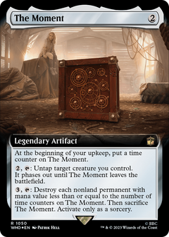 The Moment (Extended Art) (Surge Foil) (1050) [Doctor Who] foil - Deck Out Gaming
