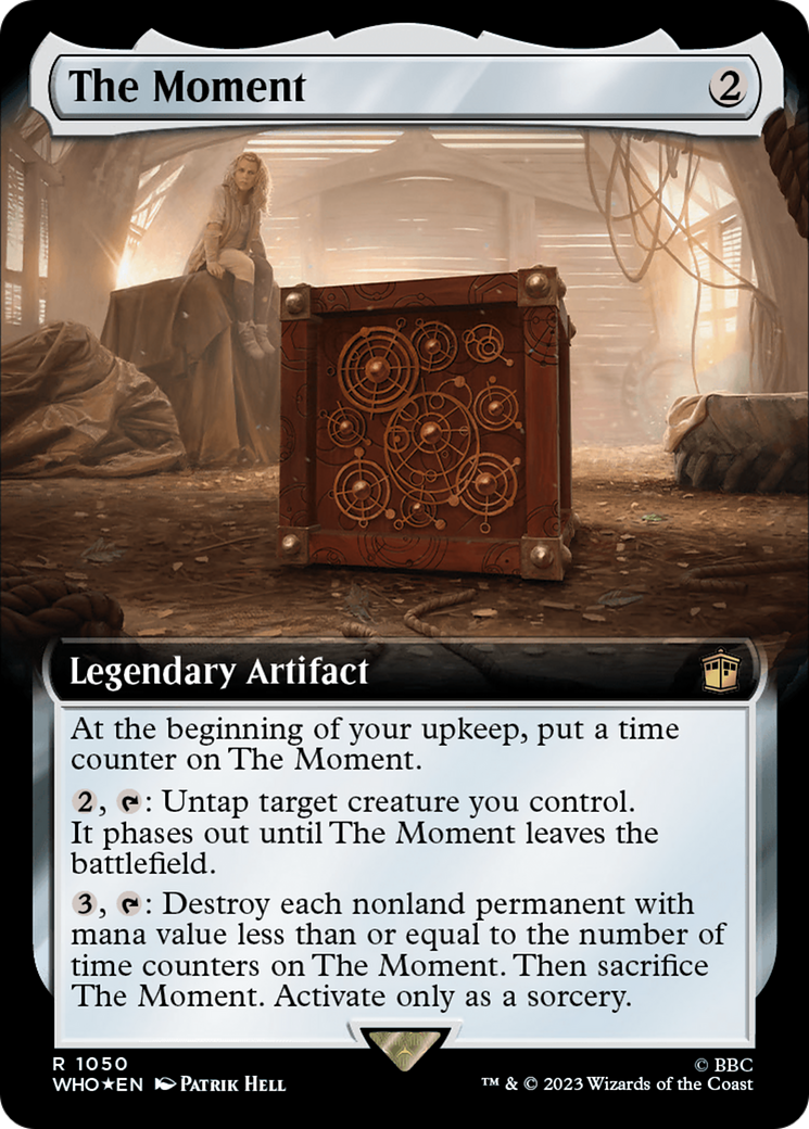 The Moment (Extended Art) (Surge Foil) (1050) [Doctor Who] foil - Deck Out Gaming