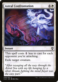 Astral Confrontation (6) [Commander Legends: Battle for Baldur's Gate] foil - Deck Out Gaming