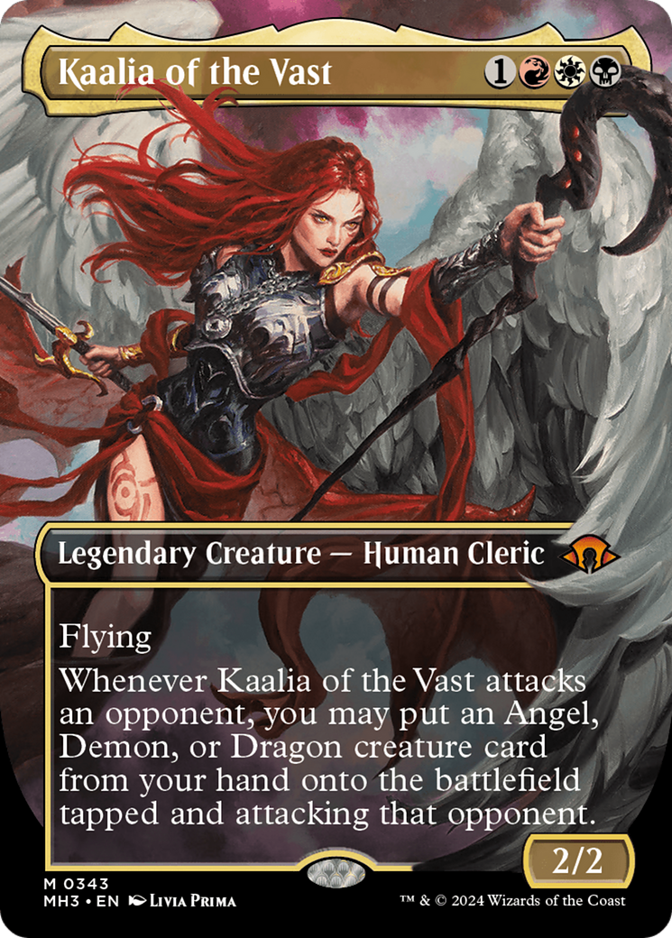 Kaalia of the Vast (Borderless) (0343) (343) [Modern Horizons 3] - Deck Out Gaming