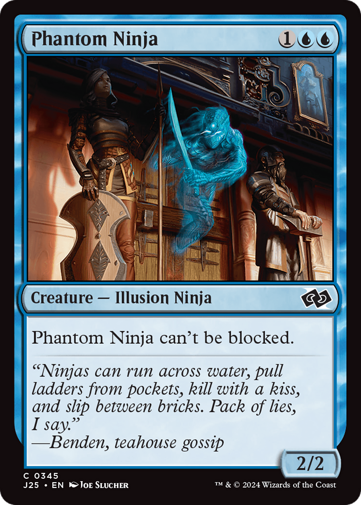 Phantom Ninja (345) [Foundations Jumpstart] - Deck Out Gaming