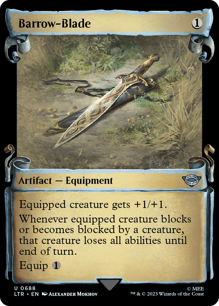 Barrow-Blade (Showcase Scrolls) (688) [The Lord of the Rings: Tales of Middle-earth] - Deck Out Gaming