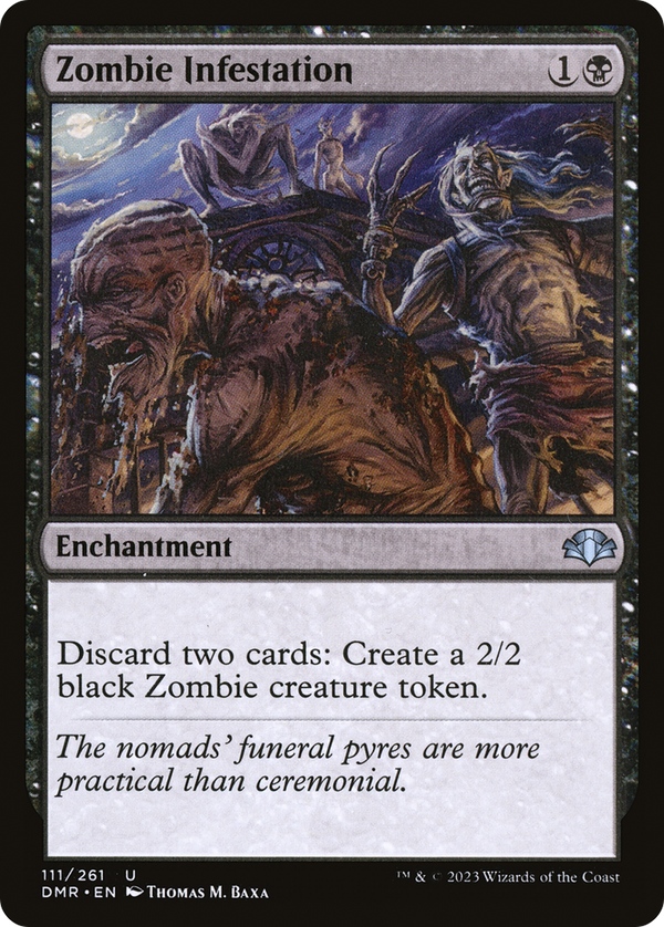 Zombie Infestation (111) [Dominaria Remastered] foil - Deck Out Gaming