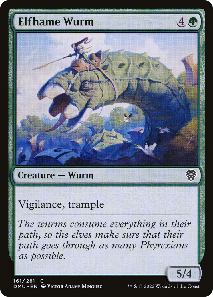 Elfhame Wurm (161) [Dominaria United] - Deck Out Gaming