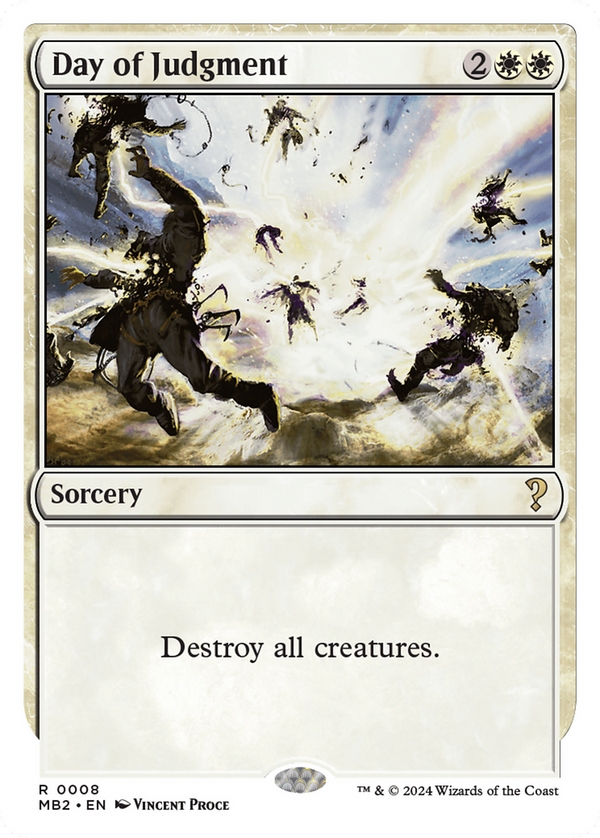 Day of Judgment (White Border) (8) [Mystery Booster 2] - Deck Out Gaming