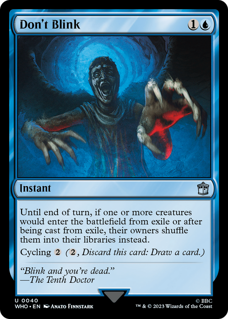 Don't Blink (40) [Doctor Who] foil - Deck Out Gaming