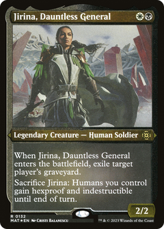 Jirina, Dauntless General (132) [March of the Machine: The Aftermath] etched - Deck Out Gaming