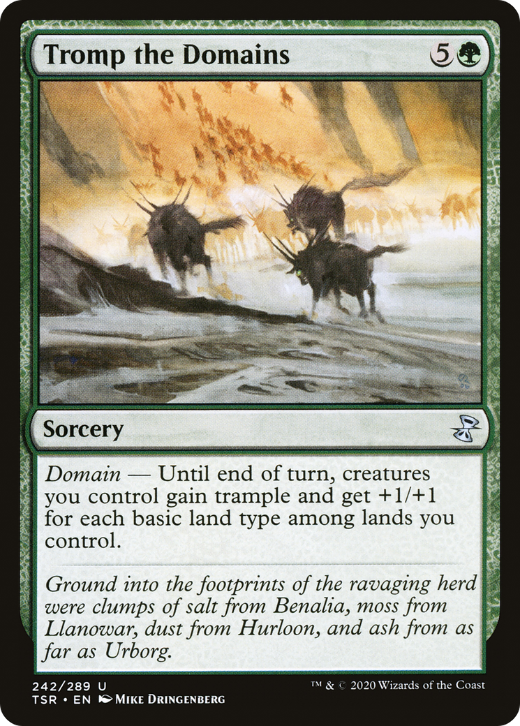 Tromp the Domains (242) [Time Spiral Remastered] foil - Deck Out Gaming