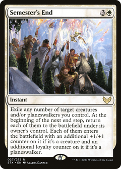Semester's End (27) [Strixhaven: School of Mages] - Deck Out Gaming