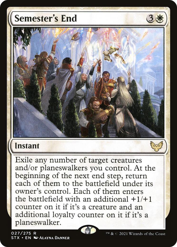 Semester's End (27) [Strixhaven: School of Mages] - Deck Out Gaming
