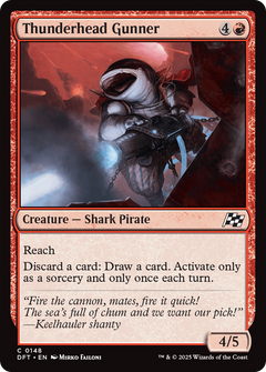 Thunderhead Gunner (148) [Aetherdrift] foil - Deck Out Gaming