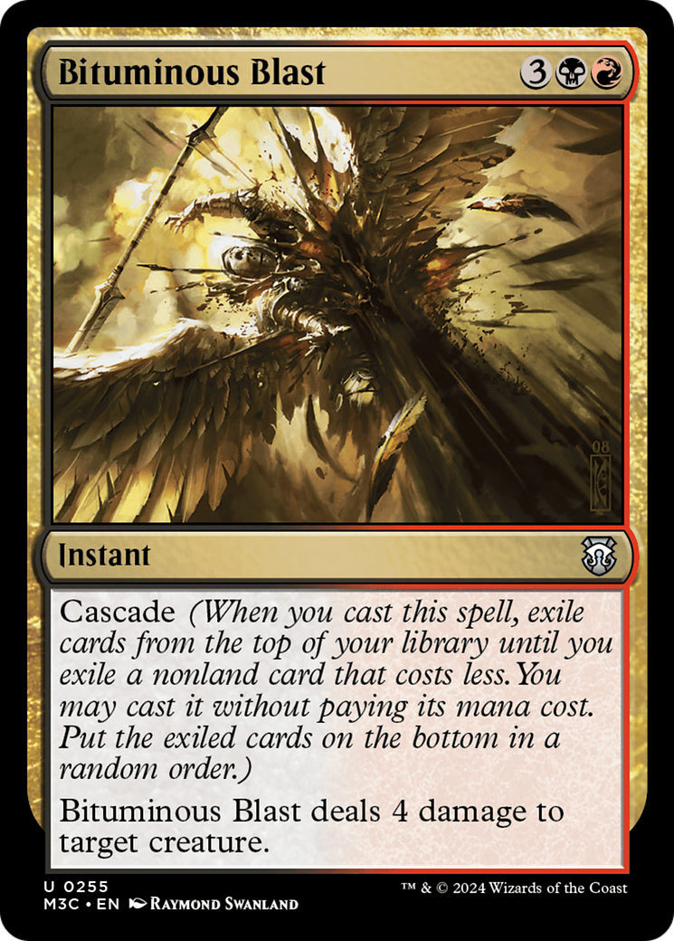 Bituminous Blast (255) [Modern Horizons 3 Commander] - Deck Out Gaming