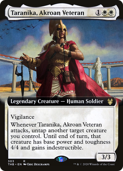 Taranika, Akroan Veteran (Extended Art) (303) [Theros Beyond Death] - Deck Out Gaming