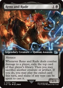 Reno and Rude (450) [FINAL FANTASY] foil - Deck Out Gaming