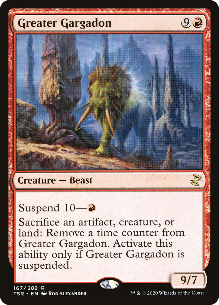 Greater Gargadon (167) [Time Spiral Remastered] foil - Deck Out Gaming