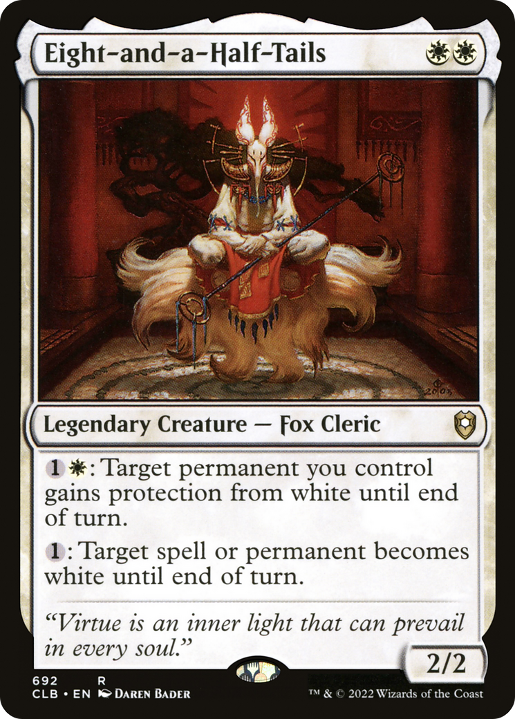 Eight-and-a-Half-Tails (692) [Commander Legends: Battle for Baldur's Gate] - Deck Out Gaming