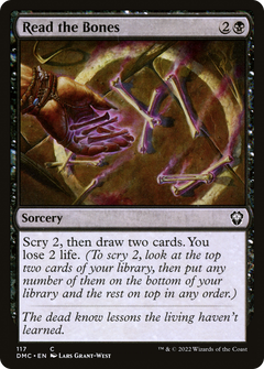 Read the Bones (117) [Commander: Dominaria United] - Deck Out Gaming
