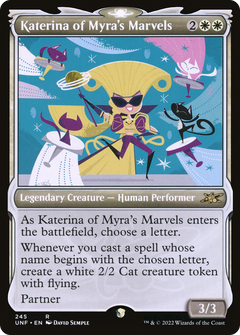 Katerina of Myra's Marvels (Showcase) (245) [Unfinity] foil - Deck Out Gaming