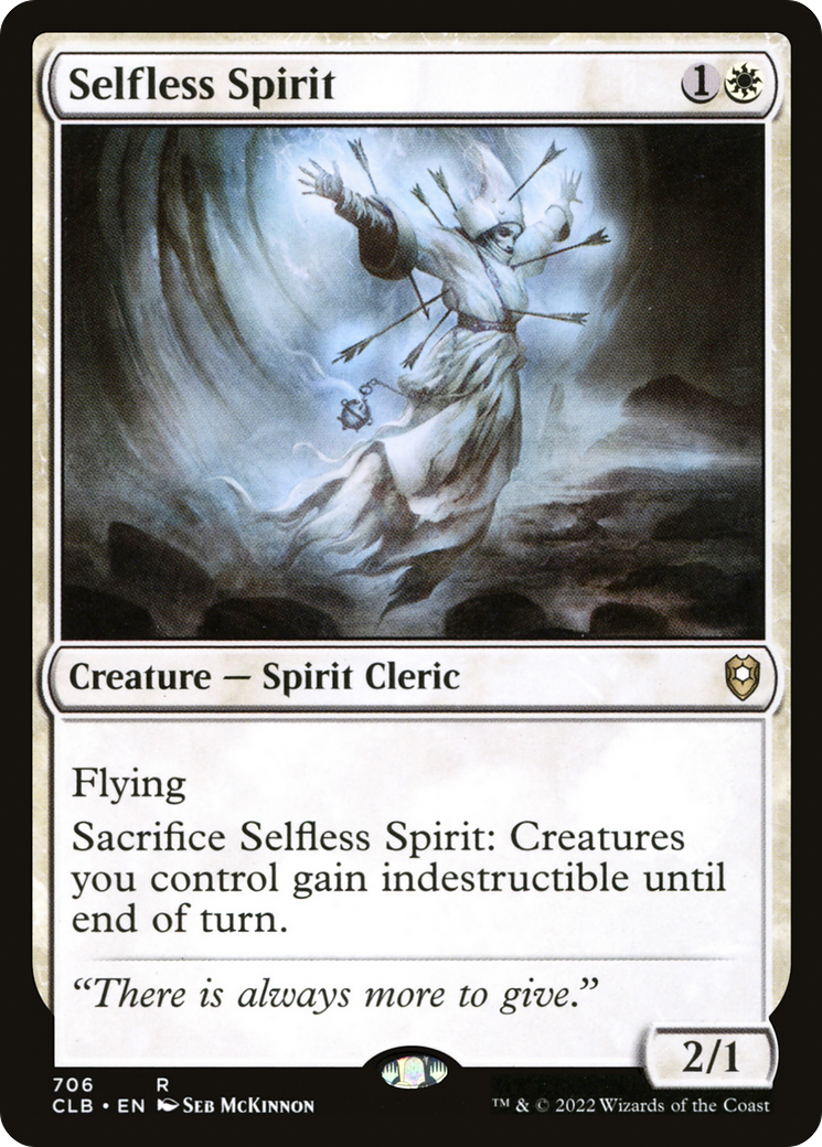 Selfless Spirit (706) [Commander Legends: Battle for Baldur's Gate] - Deck Out Gaming