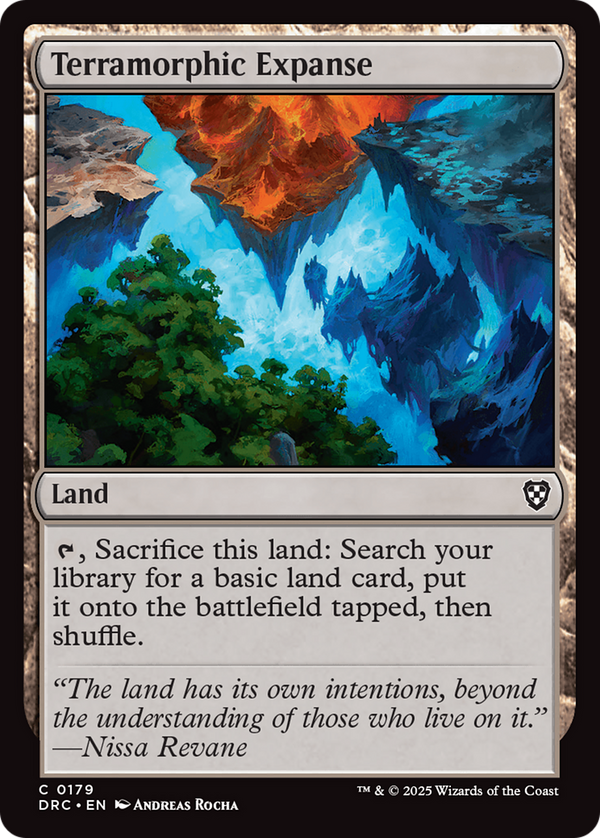 Terramorphic Expanse (179) [Commander: Aetherdrift] - Deck Out Gaming