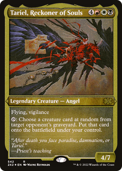 Tariel, Reckoner of Souls (Foil Etched) (542) [Double Masters 2022] foil - Deck Out Gaming