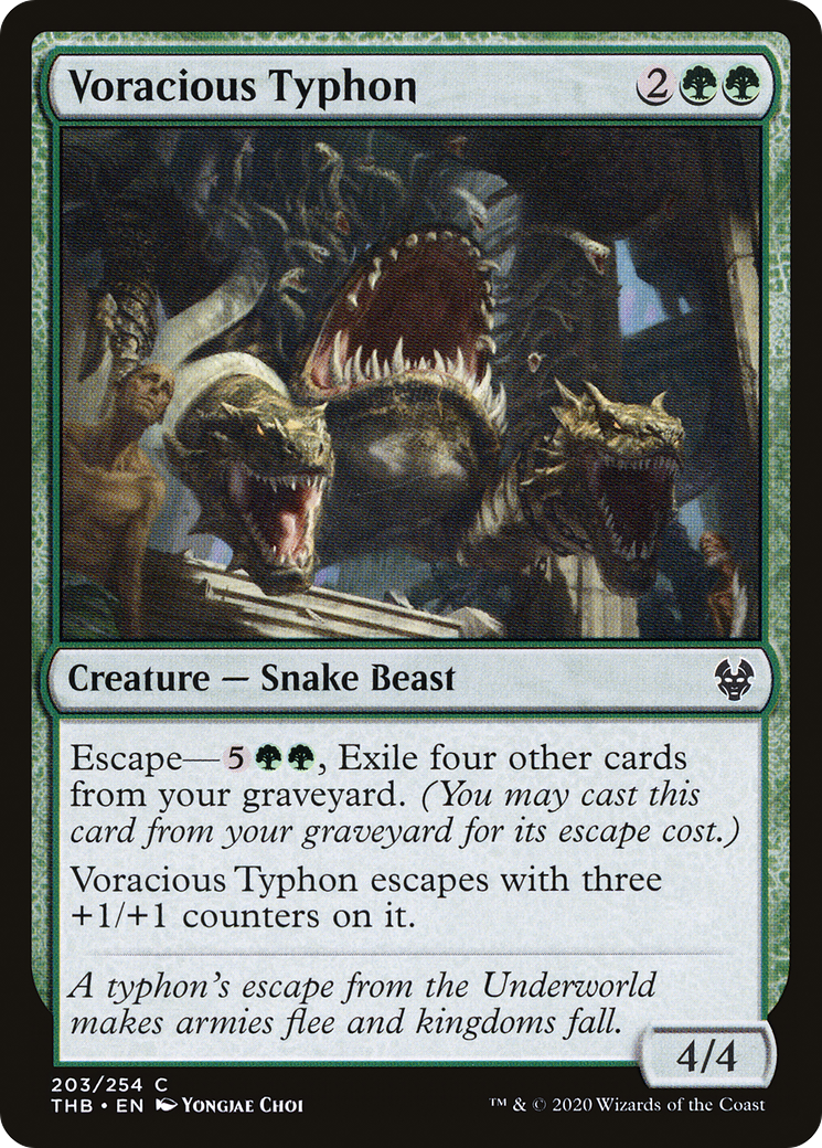 Voracious Typhon (203) [Theros Beyond Death] - Deck Out Gaming