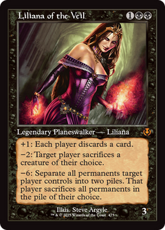 Liliana of the Veil (Retro Frame) (475) [Innistrad Remastered] - Deck Out Gaming