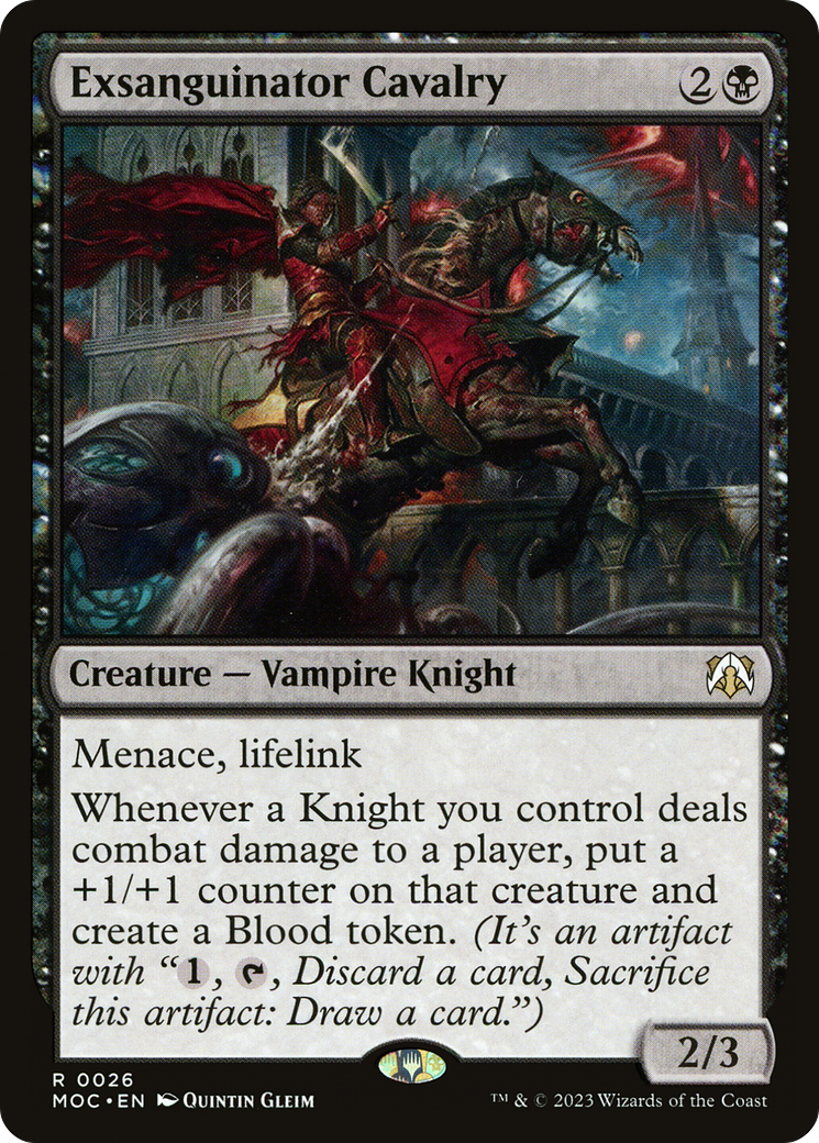 Exsanguinator Cavalry (26) [March of the Machine Commander] - Deck Out Gaming