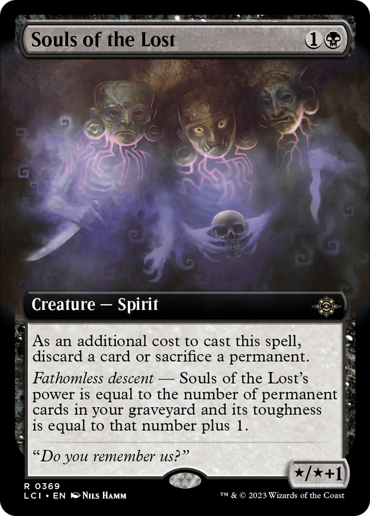 Souls of the Lost (Extended Art) (369) [The Lost Caverns of Ixalan] foil - Deck Out Gaming