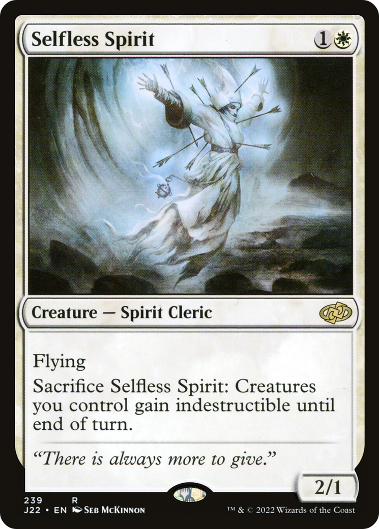 Selfless Spirit (239) [Jumpstart 2022] - Deck Out Gaming