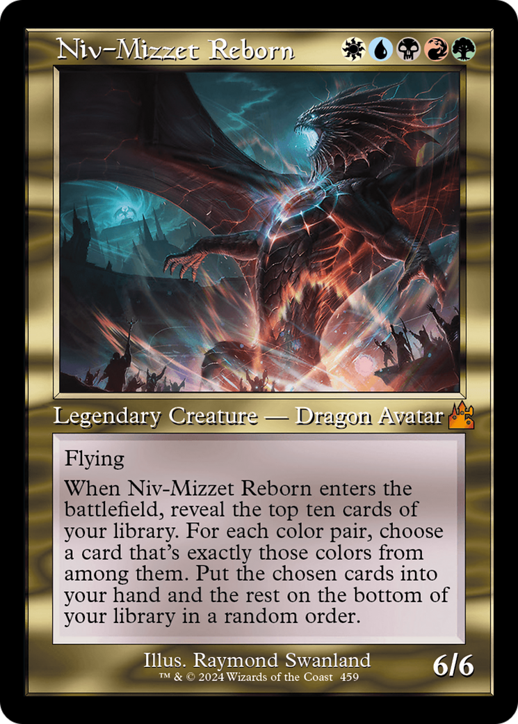 Niv-Mizzet Reborn (Retro Frame) (459) [Ravnica Remastered] foil - Deck Out Gaming