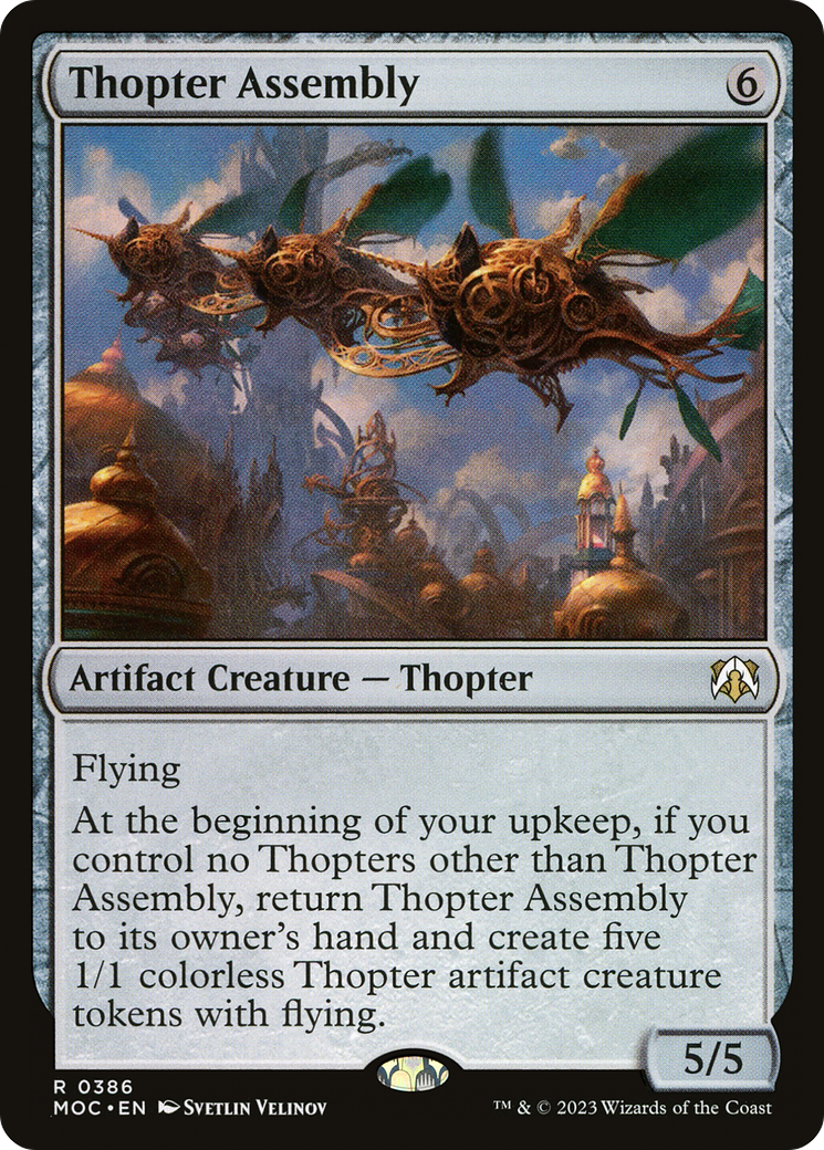 Thopter Assembly (386) [March of the Machine Commander] - Deck Out Gaming