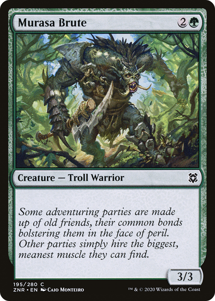 Murasa Brute (195) [Zendikar Rising] - Deck Out Gaming