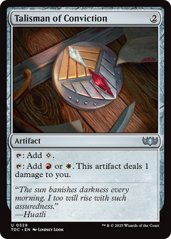 Talisman of Conviction (329) [Commander: Tarkir: Dragonstorm] - Deck Out Gaming