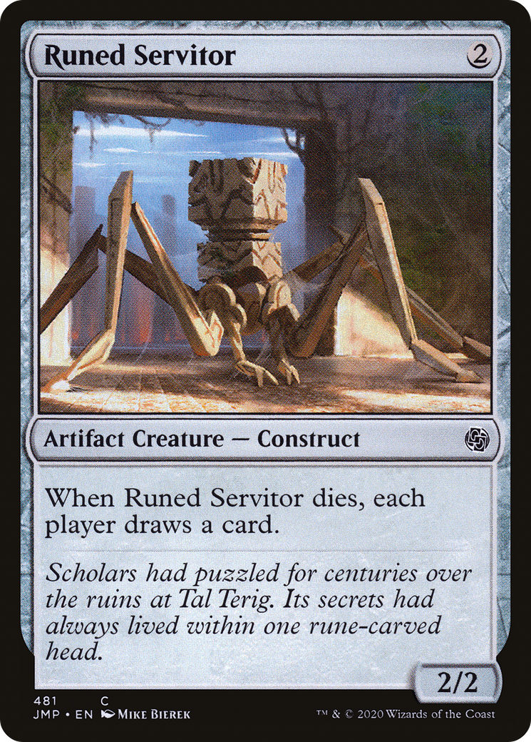 Runed Servitor (481) [Jumpstart] - Deck Out Gaming
