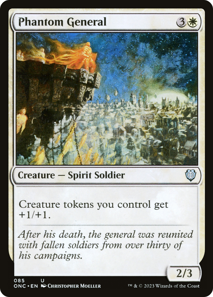 Phantom General (85) [Commander: Phyrexia: All Will Be One] - Deck Out Gaming