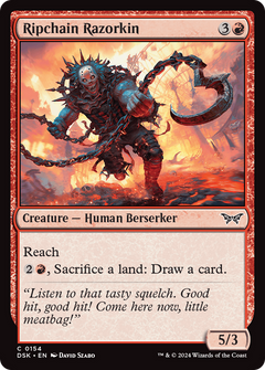 Ripchain Razorkin (154) [Duskmourn: House of Horror] - Deck Out Gaming