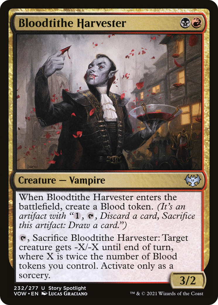 Bloodtithe Harvester (232) [Innistrad: Crimson Vow] foil - Deck Out Gaming