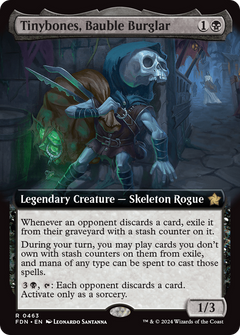 Tinybones, Bauble Burglar (Extended Art) (463) [Foundations] foil - Deck Out Gaming