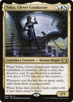 Toluz, Clever Conductor (228) [Streets of New Capenna] foil - Deck Out Gaming