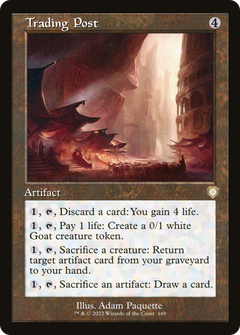 Trading Post (Retro Frame) (169) [Commander: The Brothers' War] - Deck Out Gaming