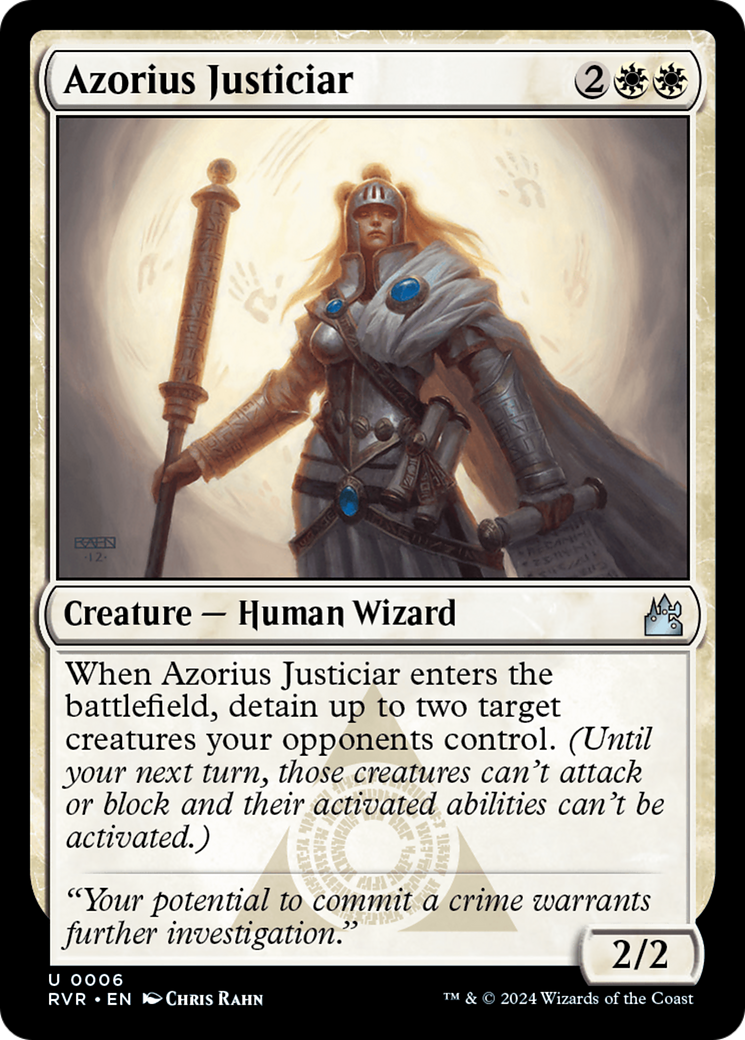 Azorius Justiciar (6) [Ravnica Remastered] - Deck Out Gaming